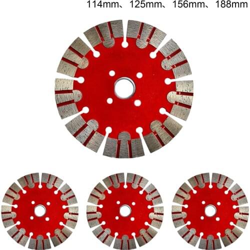Open Wall Slotting Corrugated Diamond Saw Blade Disc Porcelain Tile Ceramic Granite Marble Cutting Blades for Angle Grinder