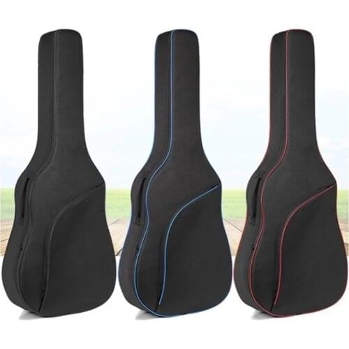 Scione 41/38 inch Case Double Straps Pad 8mm Cotton Thickening Backpack Oxford Fabric Colorful Bag Soft Cover