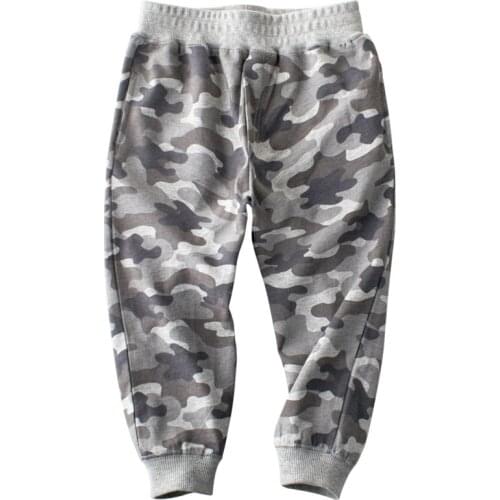 Children Pants Fashion camouflage Casual Trousers New Spring Autumn Kids Boys Girls Loose Cotton Baby Haren Pants 2-8 Y