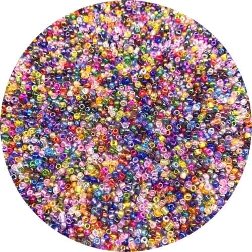 1000/500/200pcs 2/3/4mm Czech Glass Seed Beads Bracelet Necklace Beads For Jewelry Making DIY Earring Necklace Accessories