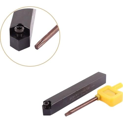 SCMCN1212H09-100 External Turning Tool Holder Cutting CNC Lathe Compound Cylindrical Turning Tools
