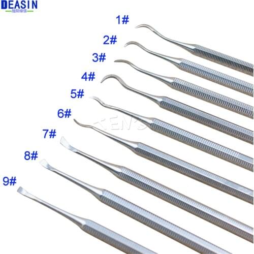 High Quality 2016 new Arrival 1#-9# Manual scaling of cleaning teeth Removal of calculus oral dental tools kits