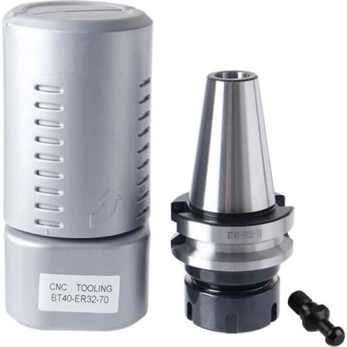 Balance Collet Chuck BT40-ER32-70 CNC Tooling Holder For Milling/Boring/Drilling/Tapping Lathe