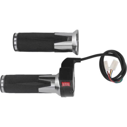 1 Pair Electric Bicycle Twist Throttle Grip 3 Geaer Speed Control Universal Throttle Handle Electric Bike Scooter Accelerator