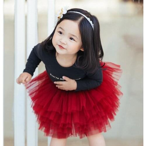 2021 Kids CLothes Girls Summer Children Skirts Toddler Fashion Mesh Tutu Skirt For Baby GIrl All-mathced Saias 6 Colors 12M-7Y