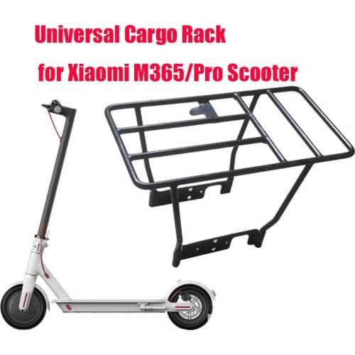 Luggage Carrier Cargo Rear Rack Storage Shelf Saddle for Xiaomi Mijia M365/Pro Electric Scooter Skateboard Carrier Rack Support