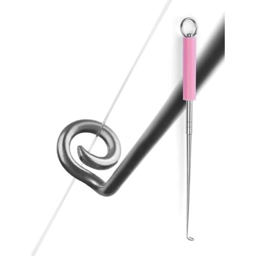 Stainless Steel Decoupling Device Quick-Release Hook Fishhook Detacher Remover Safety Extractor Fishing Tackle 1pc