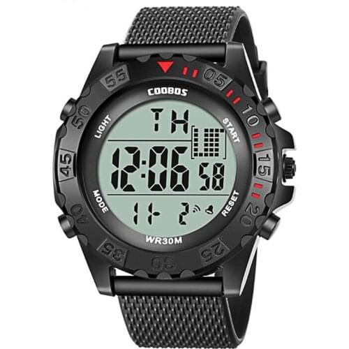 Electronic Sport Watches Men Rubber Clock Fashion Mens Watch Unique LED Digital Watch Men Watch Relogio Masculino Reloj Hombre