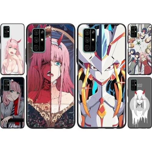 Zero Two Darling In The FranXX For Huawei Honor 30i 10X 30S 9A 9S 9X 30 9C 20 20S V20 10i 10 7C Pro Lite Phone Case