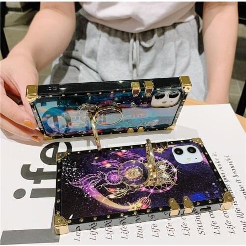 For Samsung Galaxy Holder S21 S20 S30Plus Ultar Pro S10 S10E S9 S8 Note20 Lite 10 Hp Pattern Luxury Gift New Mobile Phone Case