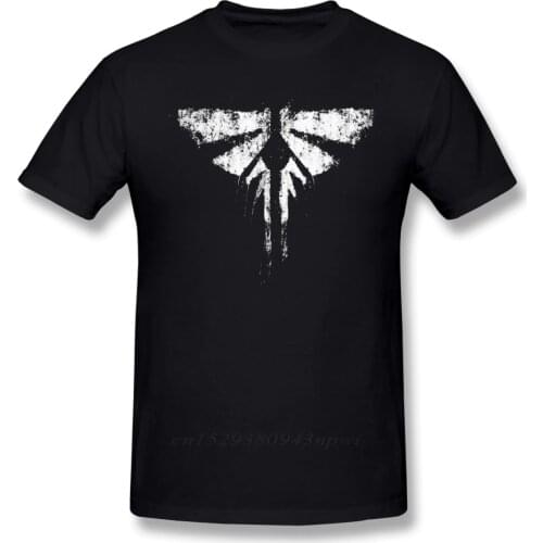 The Last Of Us T Shirt The Last Of Us Fireflies T-Shirt 3xl Cotton Tee Shirt Graphic Fashion Short-Sleeve Male Funny Tshirt
