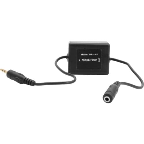 3.5mm Headphone Mini Jack Ground Loop Isolator Noise Filter Car Auido Stereo New