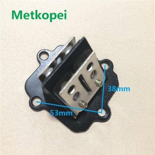 Intake Manifold Reed Valve for yamaha 5BM 5SU ZR EVO VINO50 Motorcycle Modification Parts for pwk koso oko Carburetor