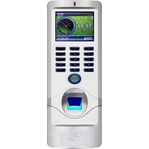 Metal Case Waterproof Professional Standalone Rfid Fingerprint Access Control Attendance System Machine Model M80-W