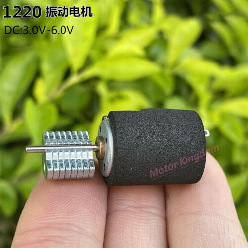 DC 3V 5V 6V 1220 Mini 12mm*20mm Strong Vibrating Vibration Motor Toy Massager
