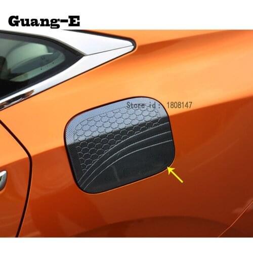 Car Sticker Styling Body Gas/Fuel/Oil Tank Cover Cap Trim Frame Molding Parts 1pcs For Honda Civic 10th Sedan 2016 2017 2018