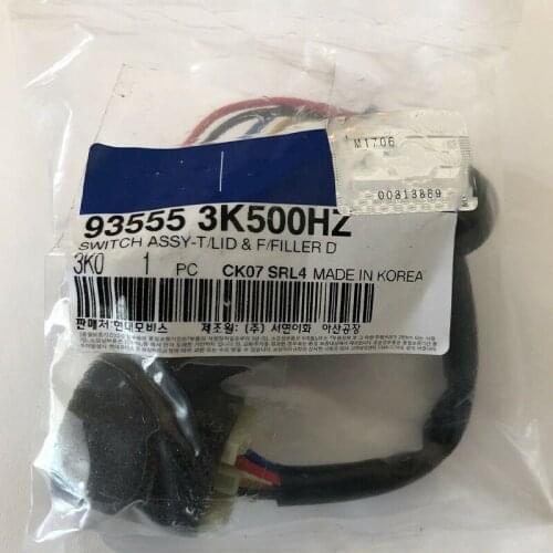 Original trunk lid switch throttle opener release button FOR Hyundai Sonata 2009-2010 parts, OEM 93553K500HZ