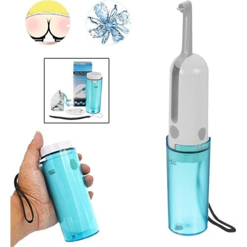 Portable Electric Irrigator Handheld Bidet Travel Handy Sprayer Shattaf Toilet Wash Kit