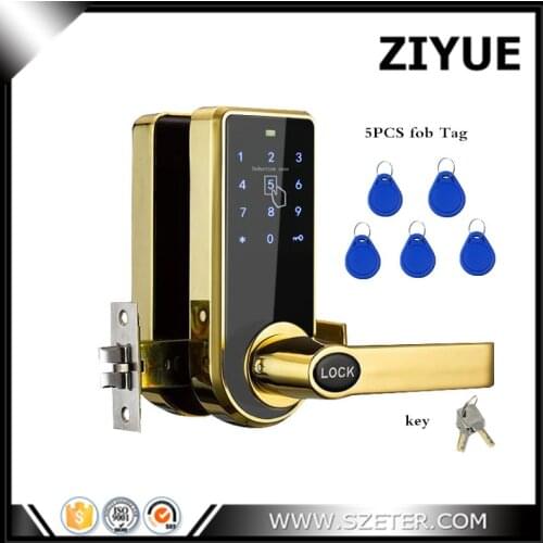 Spring Bolt Smart Combination Keyless Digital Keypad Password Code Number Electronic Door Locks for Home Office Apartment