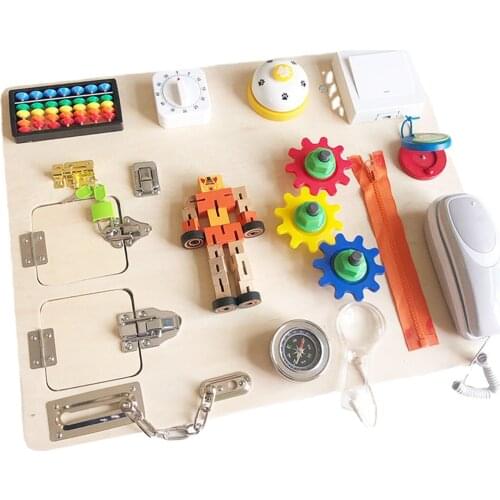 Sensory Board Activity Abacus Busy Board Montessori Sensory Speed Needs Toy