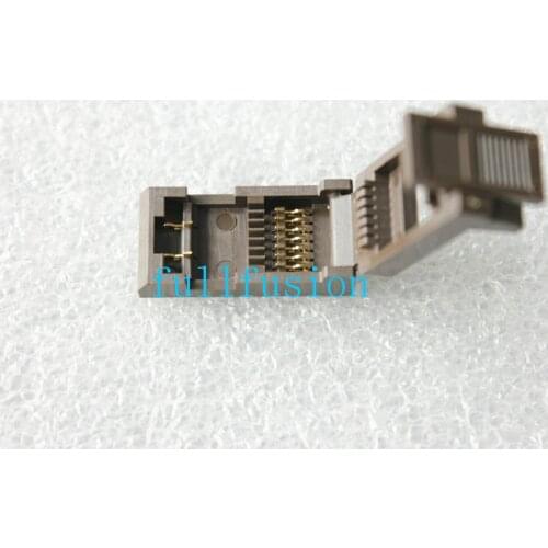 TO-263-7 IC Test Socket TO263 7Pin 1.27mm Pitch IC Test and Burn in Socket
