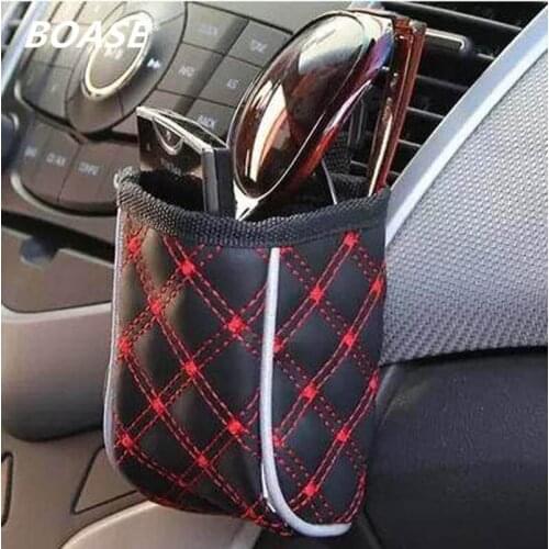Universal Car Cup Holder Organizer Drink Water Bottle Mount Stand Air Condition Outlet Storage Bag Pocket Clip