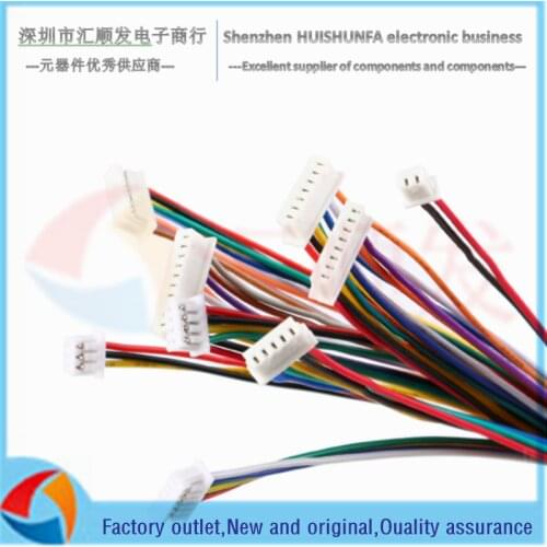 5PCS!!! ZH1.5mm 2/3/4/5/6/7/8/9/10P single/double-end electronic terminal line 10CM cable