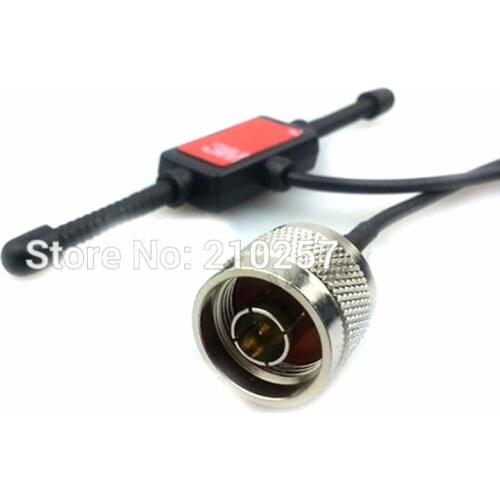 Free Shipping 1pcs 900Mhz - 1800Mhz Antenan Gprs 3dbi N Male Connector Gsm Horn300cm Cable