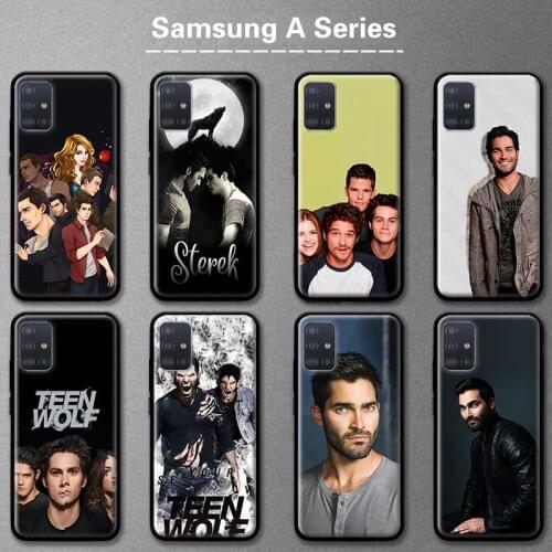 Phone Case for Samsung Galaxy A51 A71 A21s A11 A31 A41 A50 A70 A10 A91 A30 A40 Soft Black Back Cover Teen Wolf Derek Hale Shell