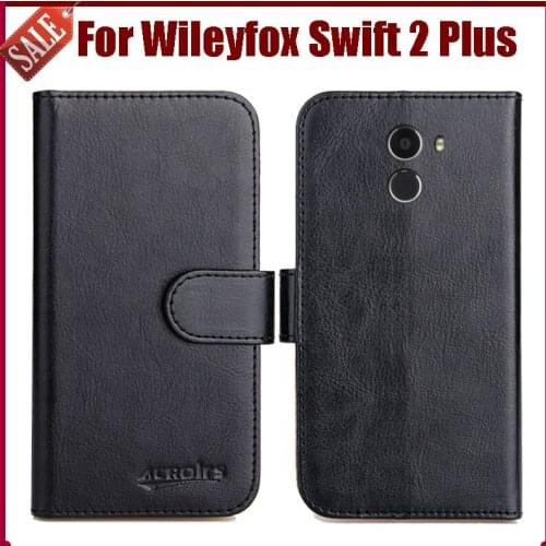 Wileyfox Swift 2 Plus Case New Arrival 6 Colors High Quality Flip Leather Protective Phone Cover For Wileyfox Swift 2 Plus Case