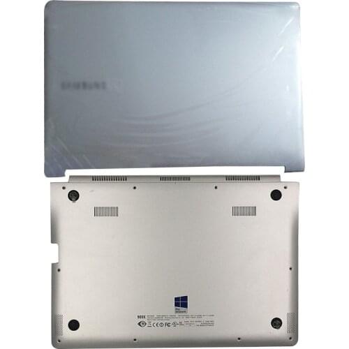 For Samsung NP900X3C NP900X3D NP900X3E NP900X3K NP900X4C NP900X4D Laptop LCD Back Cover/Hinges/Bottom Case Silver Blue