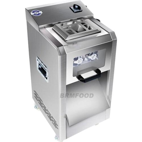 Meat Slicer Electric Commercial Stainless Steel Slice Cutter Automatic Meat Grinder Sliced Meat Cutting Machine Meat Mincer