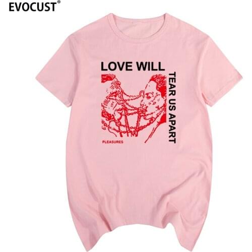 Joy Division Love Will Tear Us Apart Unknown Pleasures White T-shirt Cotton Men T shirt New TEE TSHIRT Womens unisex Fashion