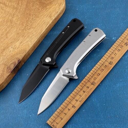 Outdoor camping pocket folding knife D2 blade ball bearing tactical survival mountaineering hunting ZT0808 hand tool knife