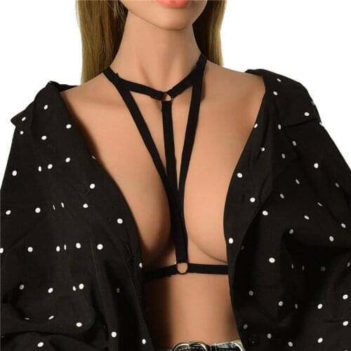 Summer Body Harness Cage Cupless Bra Chest Lingerie Bondage Club Burlesque Dancer Top Underwear Belt bondage lingerie