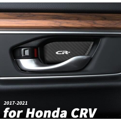 Car door handle decoration sticker inner door wrist sticker anti-scratch modification accessories for Honda crv CR-V 2019 2021