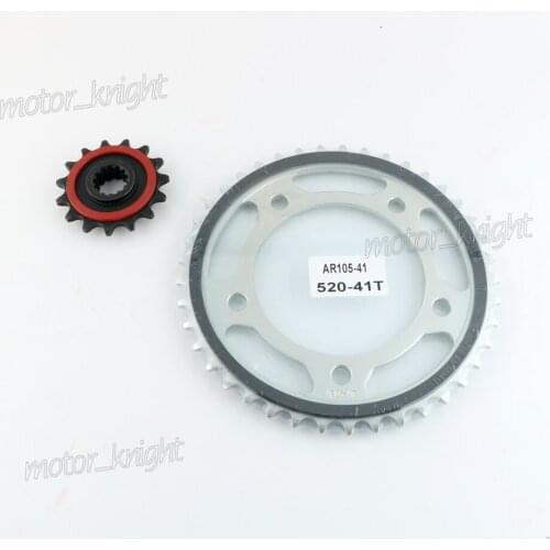 Suitable for HONDA CB500F 2013-2017 motorcycle brand new high quality front and rear sprocket chainring gear