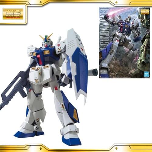 BANDAI GUNDAM MG 1/100 NT1 2.0 ALEX Gundam model kids assembled Robot Anime action figure toys