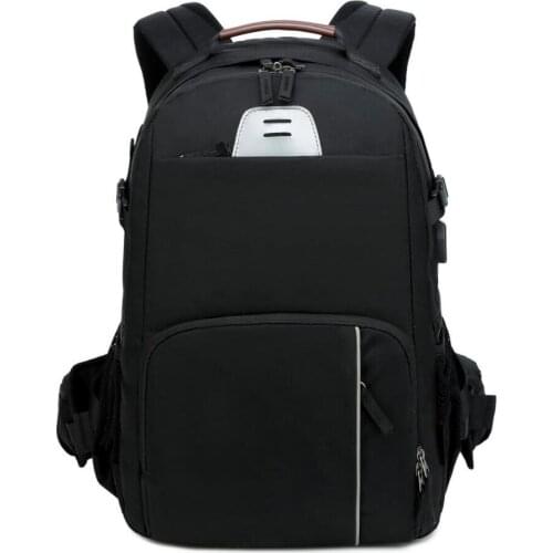 Professional Photography Padded Backpack Nylon Anti-theft SLR 15.6'' Laptop Bag Digital Shoulders Camera Lens Case