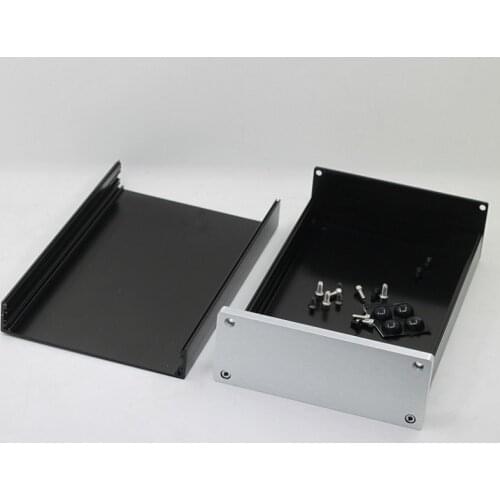 Size: W150 H60 L191/241/261/291 Full AluminumPower Amplifier Chassis Preamp Case DIY Different Size 1506
