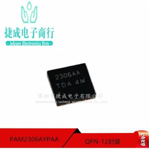 100% New&original In Stock PAM2306AYPAA 2306AA QFN12 IC