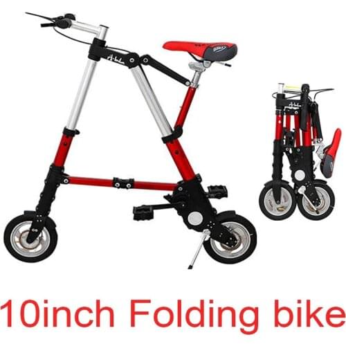 8 Inch 10 Inch Folding Bike Women Mini Bike Multi-function Folding Bicycle Aluminum Alloy Frame Children Bicycle Limited 80kg