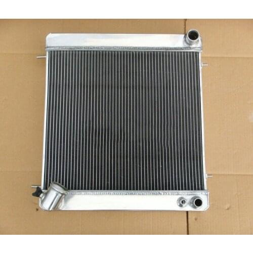 Aluminum Radiator For Jaguar XKE Manual 3 Row 1965 1966 1967