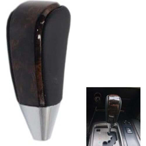 PU Leather Automatic Car Shift Lever Knob Gear Shift Knob For Toyota Prado FJ150 Cruiser for Lexus GX460 GX470