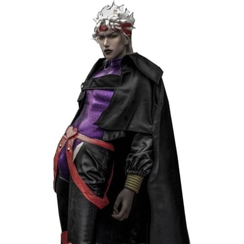 Anime JoJos Bizarre Adventure Movie Dio Brando Cosplay Costume Full Set Halloween Christmas Carnaval Costume Black costume