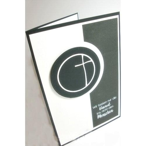 MISS VINTAGE 2021 New Arrival Cross Stencil Metal Cutting Dies For Scrapbooking Practice Hand-on DIY Album Card Craft Decoration