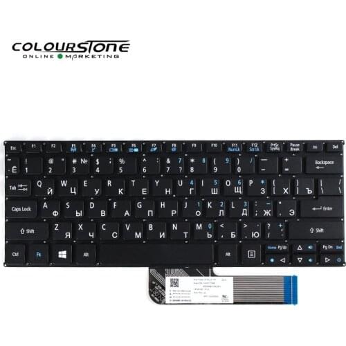 Laptop Keyboard Switch 10 SW5-011 SW5-012P SW5-011-18TY Keyboard RU Black