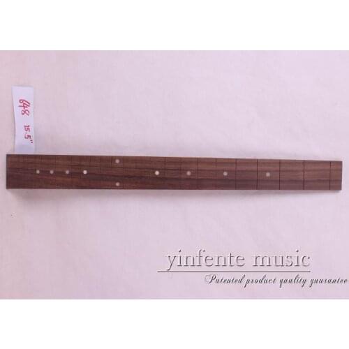 New high Quality 1 x 25.5 " Guitar Fretboard electric guitar rose Wood Fretboard Parts 7 # inlay