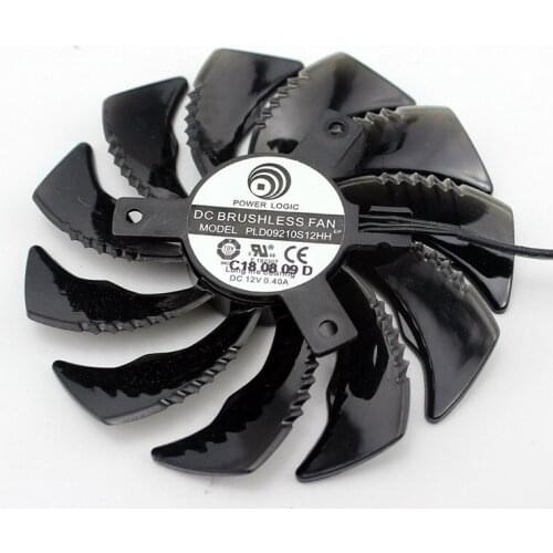 PLD09210S12HH New Original for Gigabyte RX550 D5 2G RX560 OC Graphics Video Card Cooling Fan DC12V 0.40A 3Lines