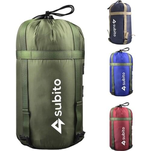Outdoor Camping Hiking Sleeping Bag Compression Packs Stuff Sack Portable Travel Leisure Hammock Storage Bags New